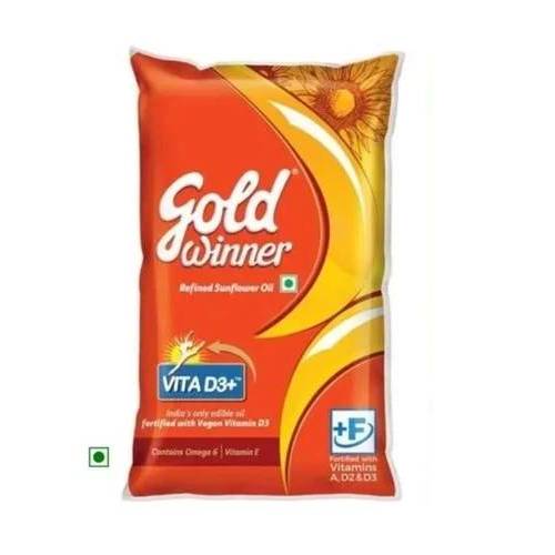 1 L Gold Winner Refined Sunflower Oil
